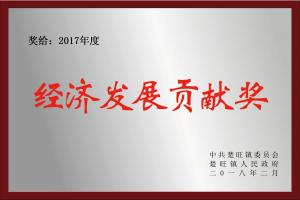 2017年度 经济发展贡献奖